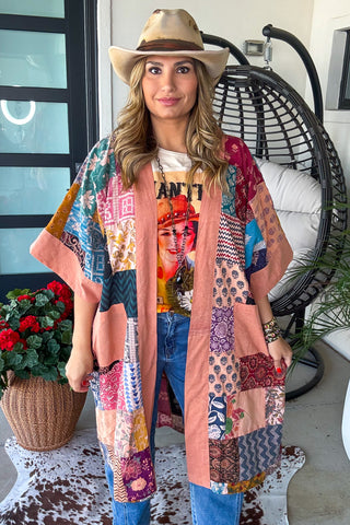 Relaxed Linen Button Up Cardigan - 100% Linen 