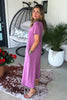 Our Lady of Fatima Dress - 100% Cotton - Dk. Mauve