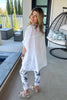 Oversized Daily Favorite Tunic - 100% Cotton -  Ivory