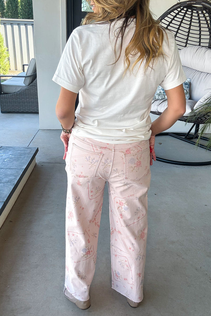 Etched With Style Jeans - Rose (Size 14 to 24)