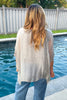 Luna Shine Silk Blend Top - Made In Italy