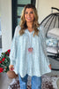 Dusted Romance Lace Tunic/Dress - Lt. Blue