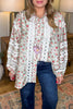 Comes Naturally OVERSIZED Top - Natural - SALE