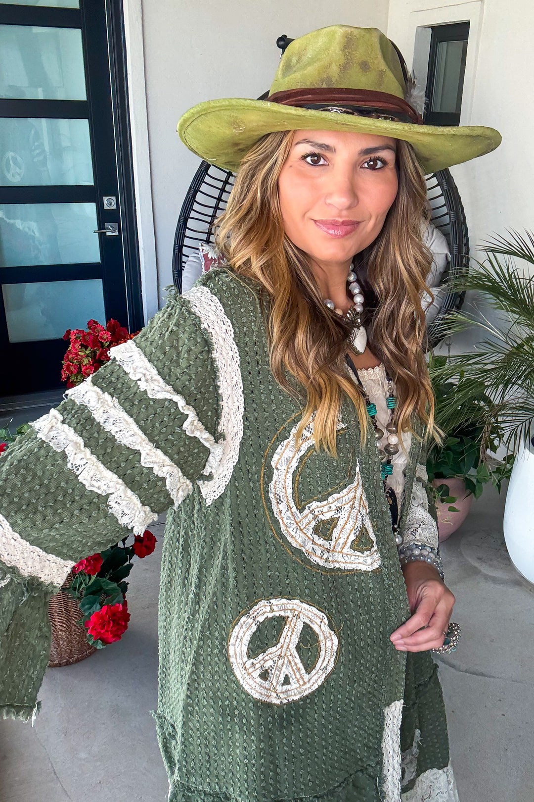 Selah Springs Duster - 100% Cotton - Olive