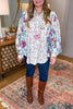 Wildflower Walks Tunic - Mint