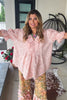 Timeless Romance Top - 100% Cotton - Pink