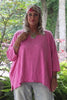 PRE ORDER: Beyond The Moon Oversized Top - Dragonfruit Berry