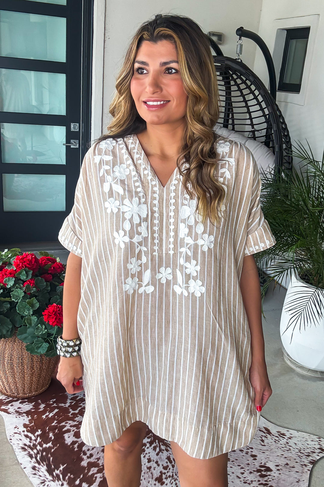 Driftwood Romance Dress - Natural