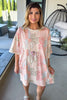 Pastel Reverie Oversized Dress - 100% Cotton - Natural