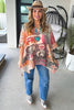 Seashells and Frida Back Oversized Top - 100% Cotton