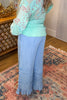 Ruffle Bottom Jeans - Lt. Denim