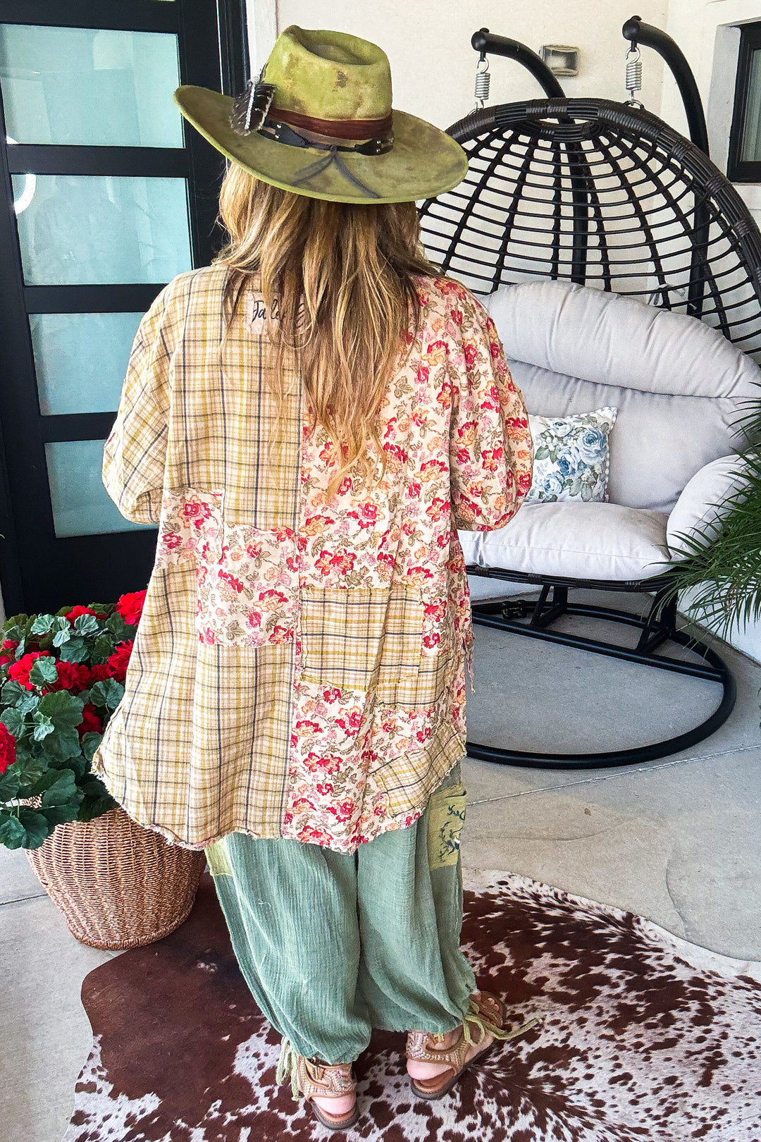 PRE ORDER: Wildflower Fountain Jacket - 100% Cotton