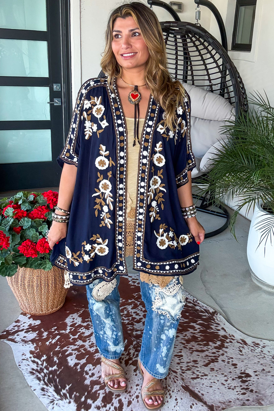 AHB EXCLUSIVE: Anywhere With Me Oversized Cardigan - Navy