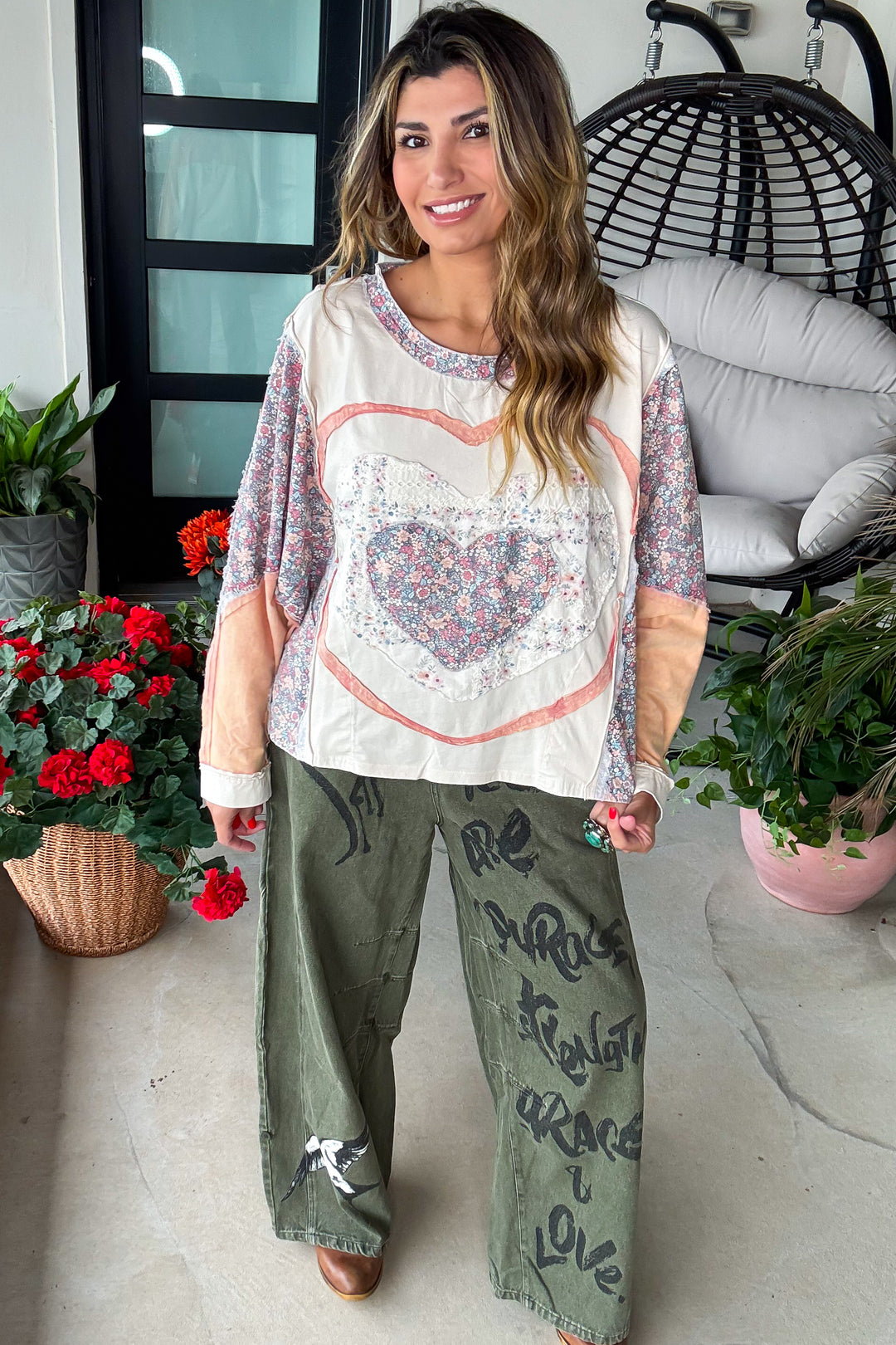 Sweetheart Soul Top - 100% Cotton - Coconut Milk
