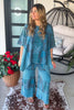 Stich And Stroll Pants - 100% Cotton - Teal