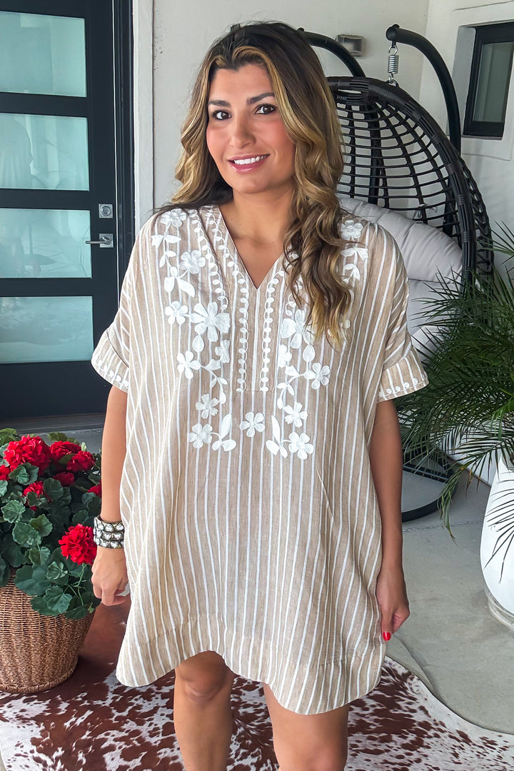 Driftwood Romance Dress - Natural