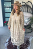 Whispering Lace Crochet Dress - 100% COTTON - MADE IN USA