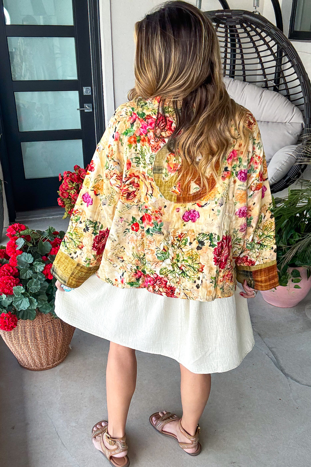 Peace Sign Reversible Jacket - 100% Cotton