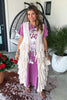Desert Pearl Layered Duster - 100% Cotton - Natural