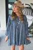 Wild Soul Oversized Dress -  100% Cotton