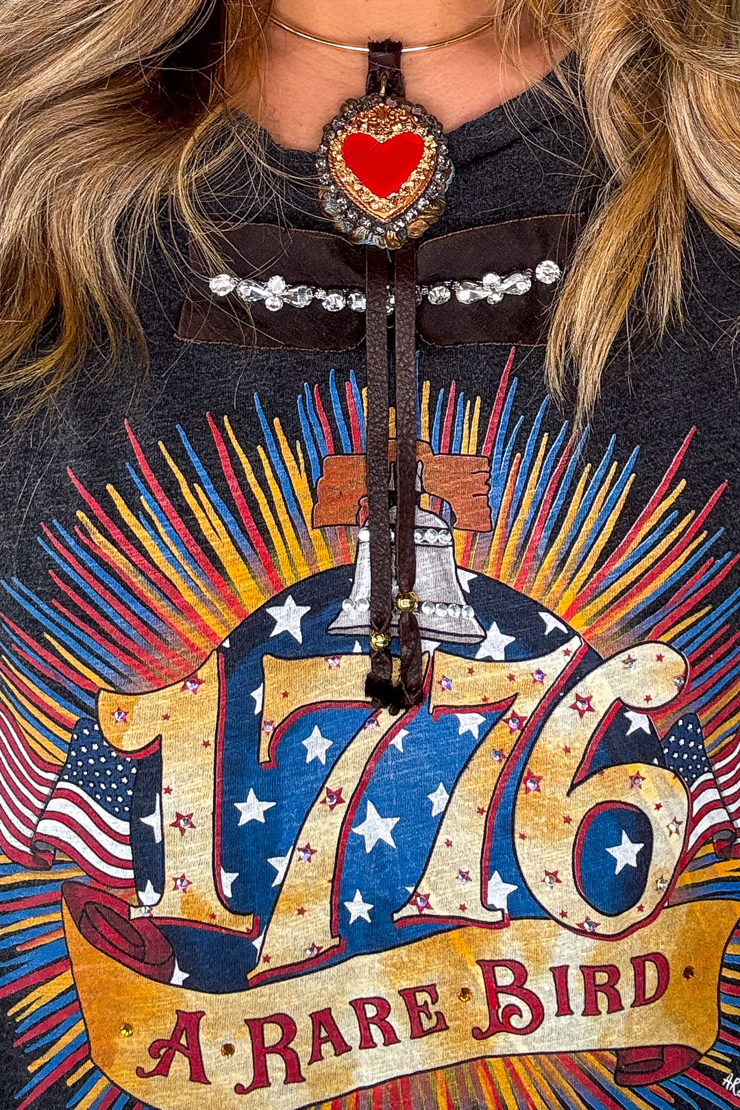 1776 American Tee - 100% Cotton - Made in USA