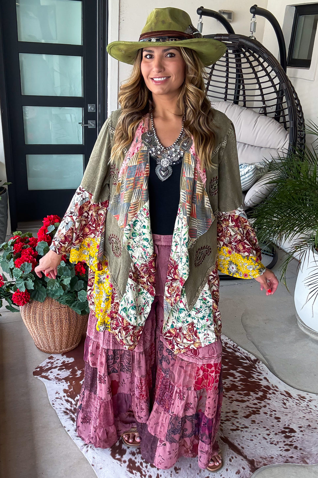 Beautiful Luck Cardigan  - Gravel