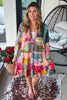 Bohemian Patchwork Oversized Dream Dress - 100% Cotton