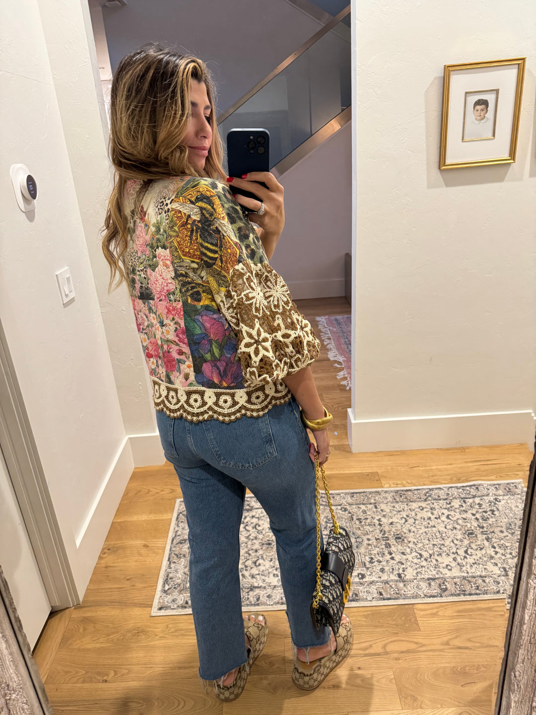 Bee Wild And Free Jacket - Leo - 100% COTTON