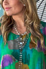 Handmade Starfall Beaded Necklace - Made in USA - Champagne Pearl