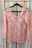 Pink Lace Mesh