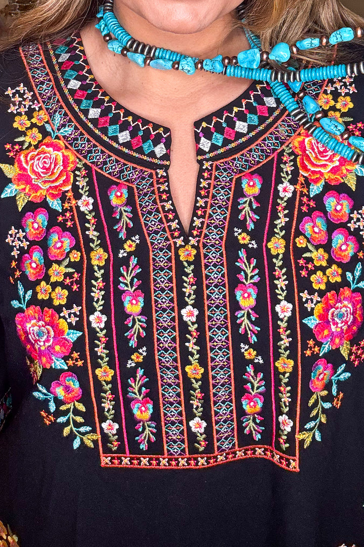 AHB EXCLUSIVE: In The Garden Tunic - Black