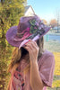 PRE ORDER: The Flamingo Crown Hat - Handmade - One of a Kind