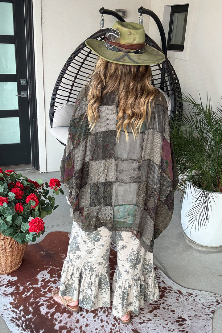 Fall in Love Kimono - Amber