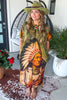 Mesa Moon Midi Dress - 100% Cotton