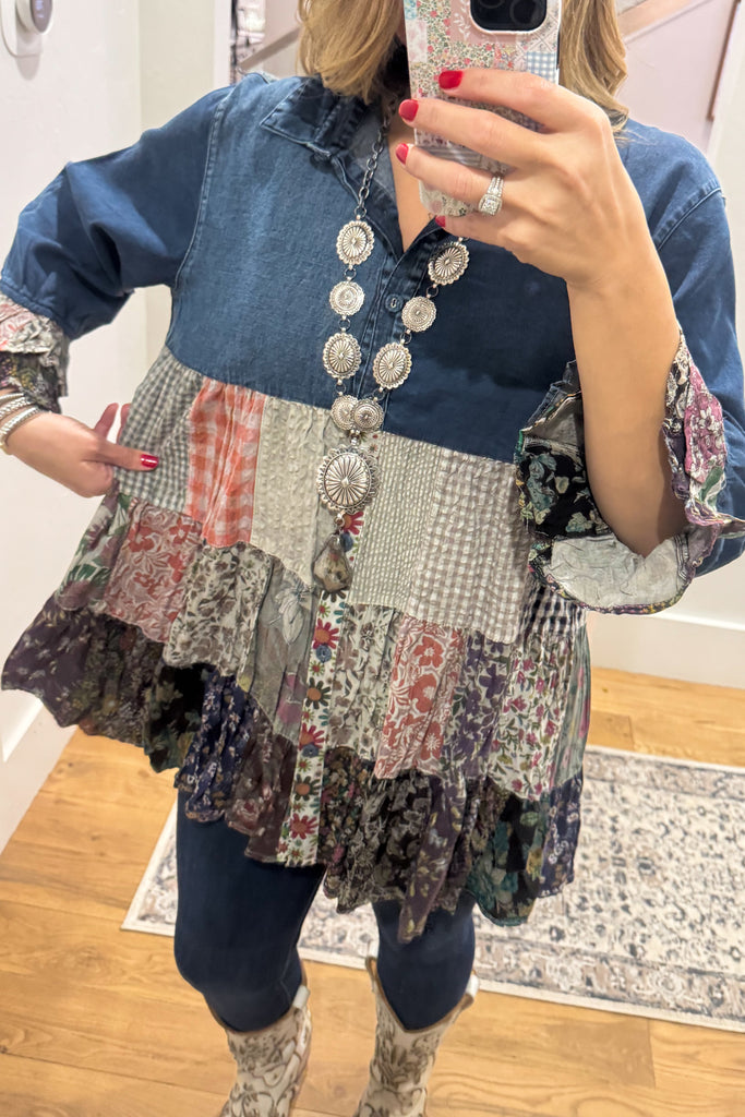 Just My Style Tunic -  Vintage - 100% Cotton