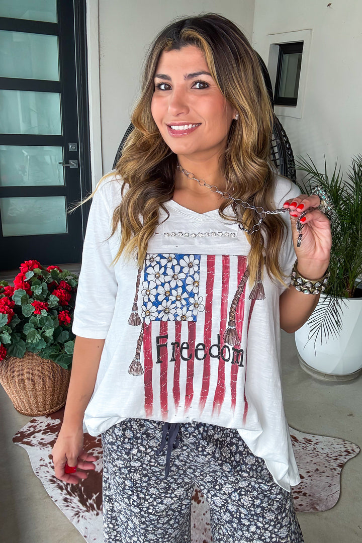 Freedom Tee - 100% Cotton - Made in USA