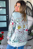 Patchwork Love Oversized Top - 100% Cotton