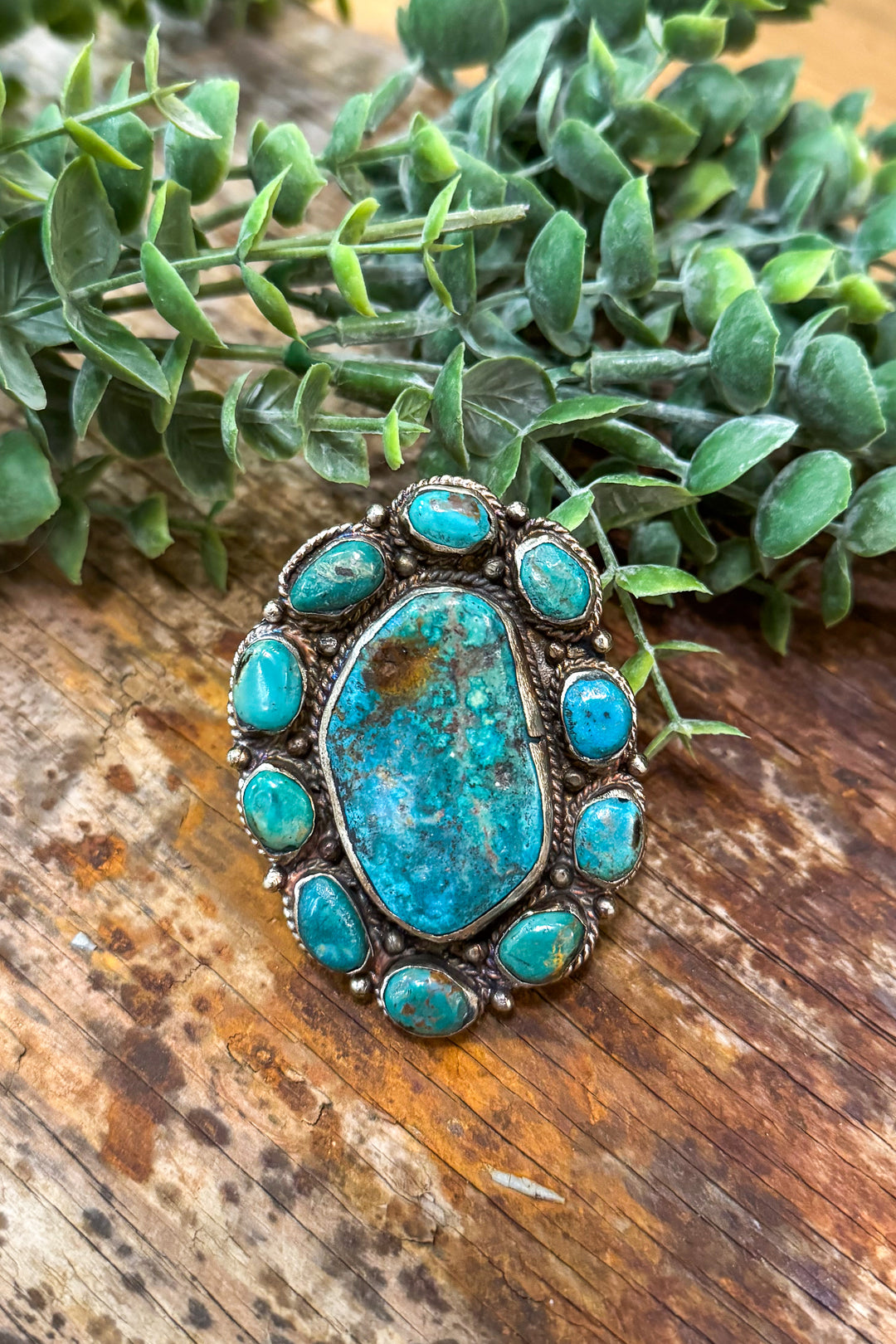 One of a Kind Turquoise Ring - Made in Texas
