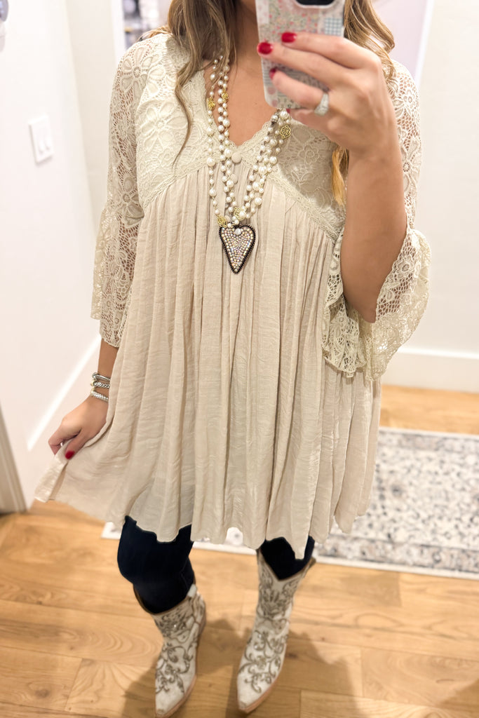 AHB EXCLUSIVE: Standing Amazed Dress - Champagne