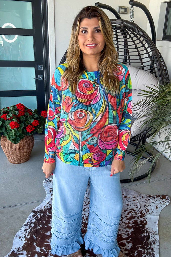 Beauty and the Beast Made in Italy Summer Sweater