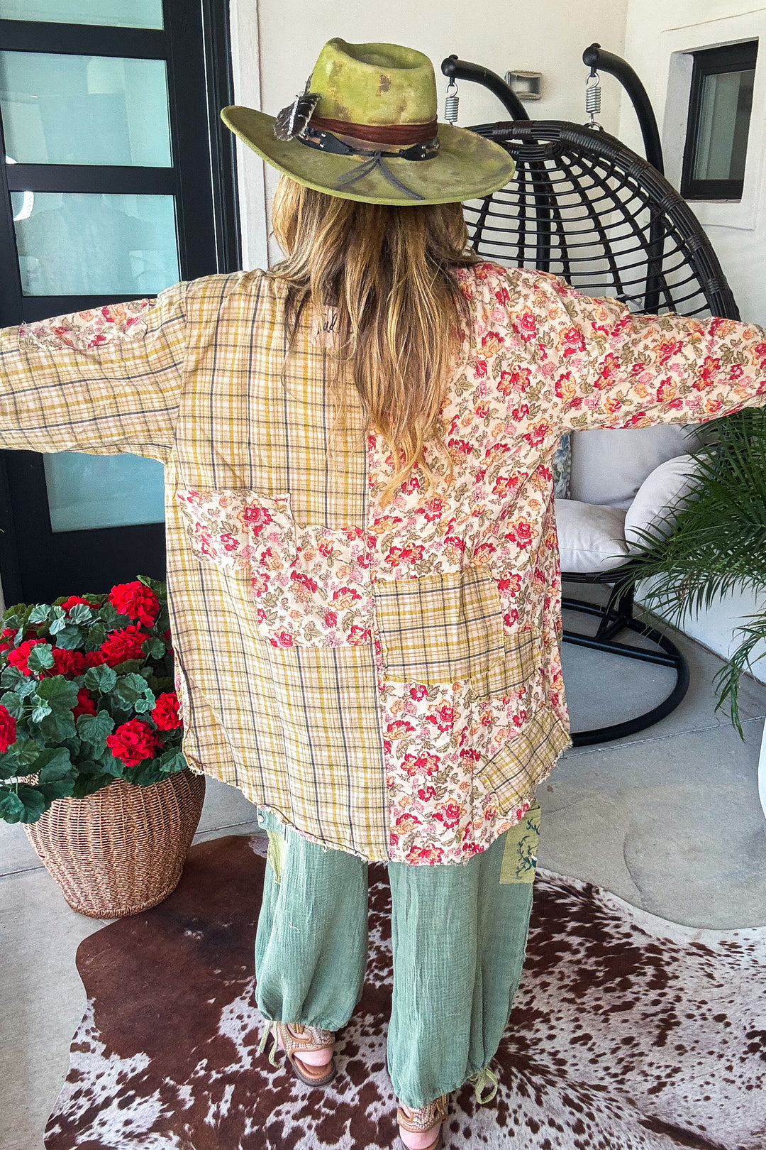 PRE ORDER: Wildflower Fountain Jacket - 100% Cotton