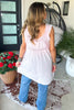 Tied With Grace Tunic/Tank - 100% Cotton - Pink