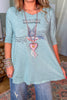 Counted & Cherished Sparrow Top - 100% Cotton - Made in USA