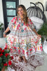 Sunlit Favor Dress - 100% Cotton - Natural Multi