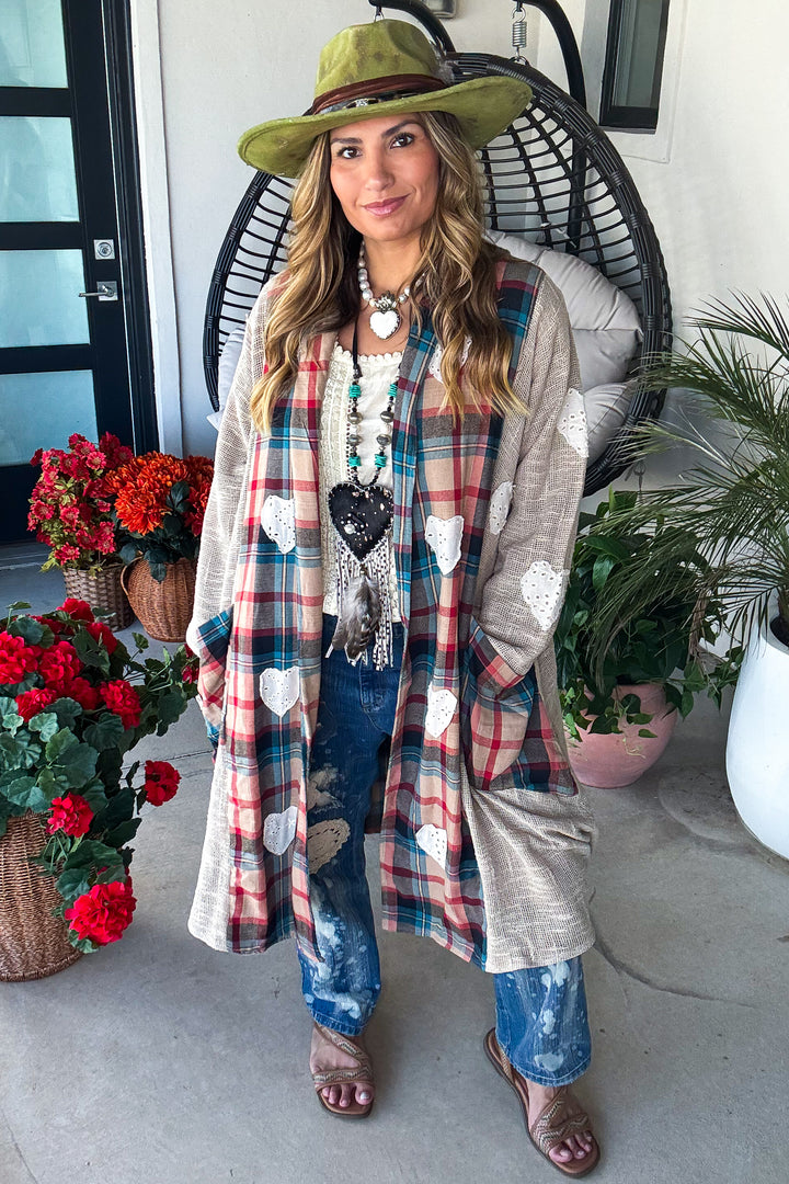 Fall Dreaming Duster - 100% Cotton
