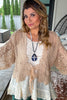 Whispering Details Split Tails Jacket - 100% Cotton - Made in USA