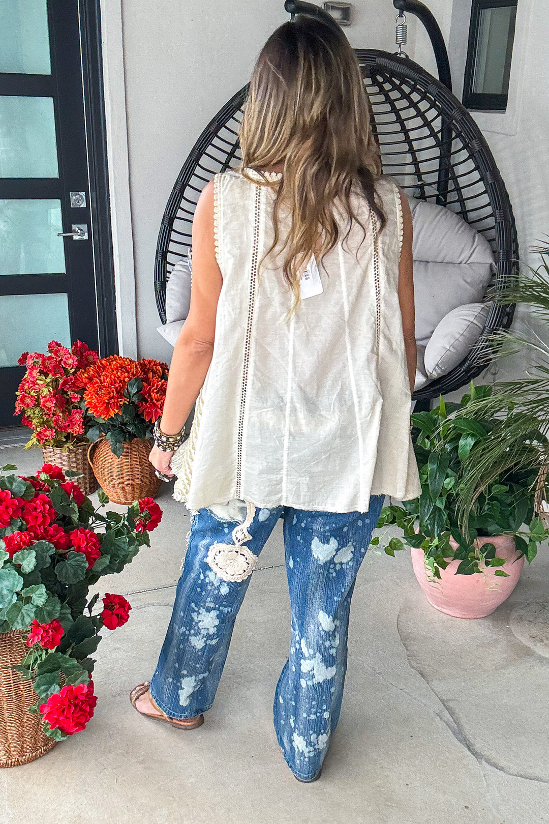 Simple Treasures Tank - Tea