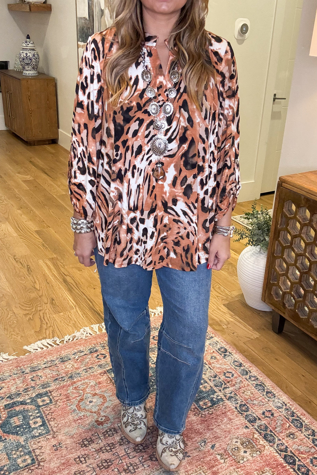 Miles To Go Tunic - Leopard - SALE