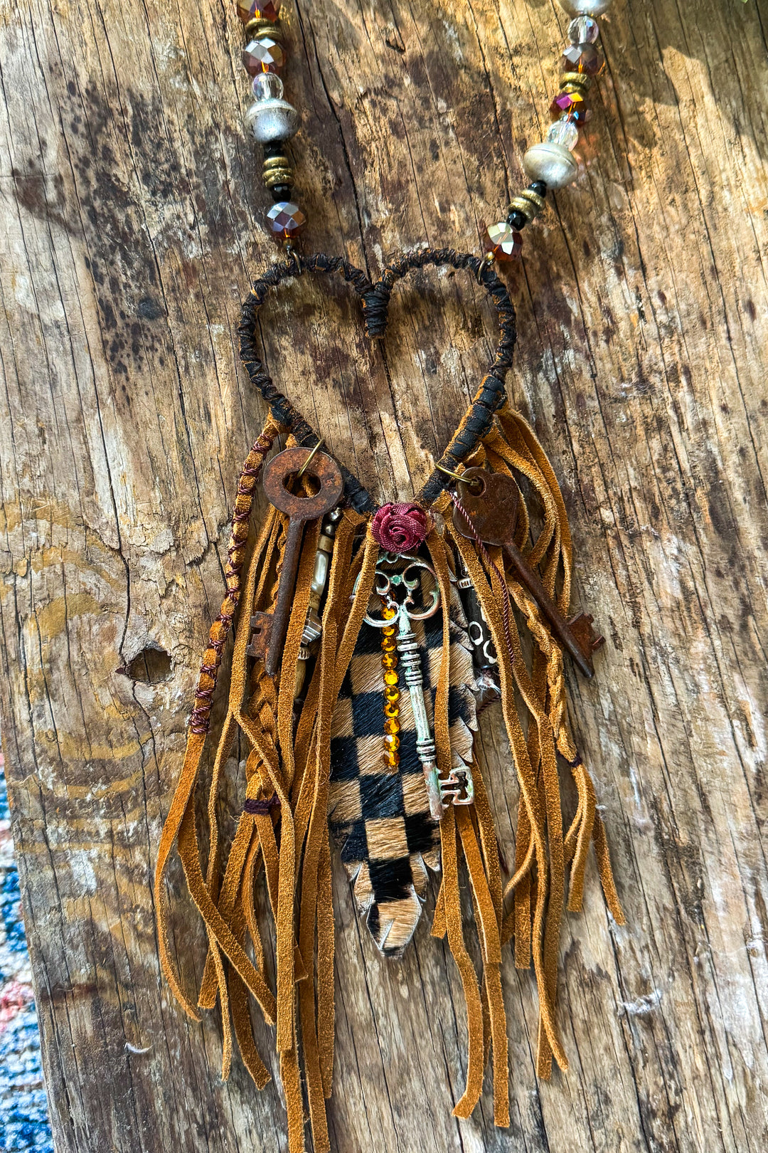 Heart of the Wanderer Necklace - Handmade