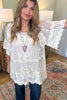 AHB EXCLUSIVE: You'll Be In My Heart Top - Natural (Slip sold separately) .